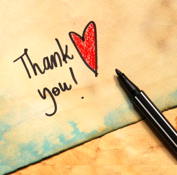 Thank You Notes - St. Luke's United Church of Christ